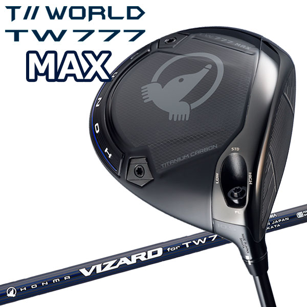 【期間限定MAX3,500円OFFクーポン発行中！！有効期間：4/17(金)17:00～4/21(火)07:59迄】ホンマ ゴルフ T//WORLD TW777 MAX DRIVER ツアーワールド ドライバー 日本仕様 2026モデル