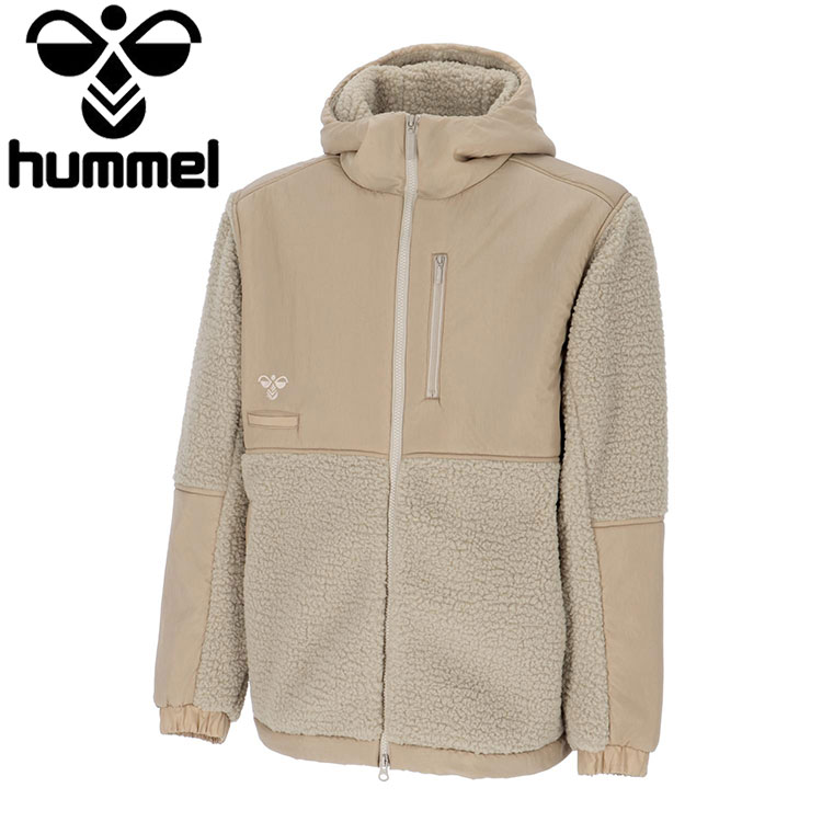 クリアランス 返品不可 ヒュンメル hummel PLAY ボアフードジャケット HAW2197-425 メンズ レディース