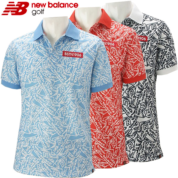 new balance polo shirt red