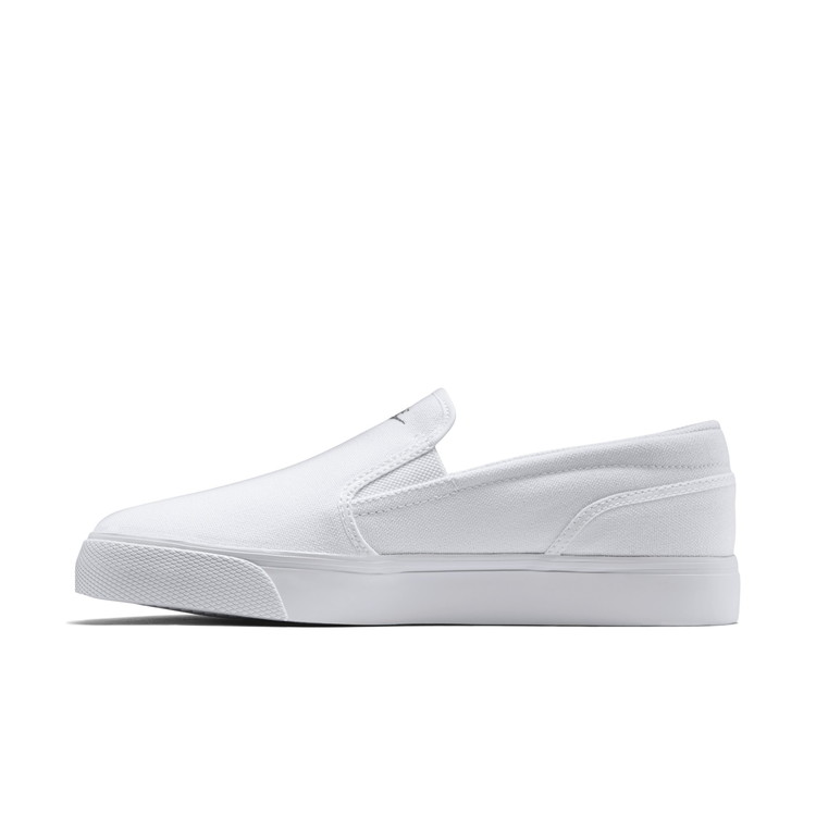nike toki slip canvas white
