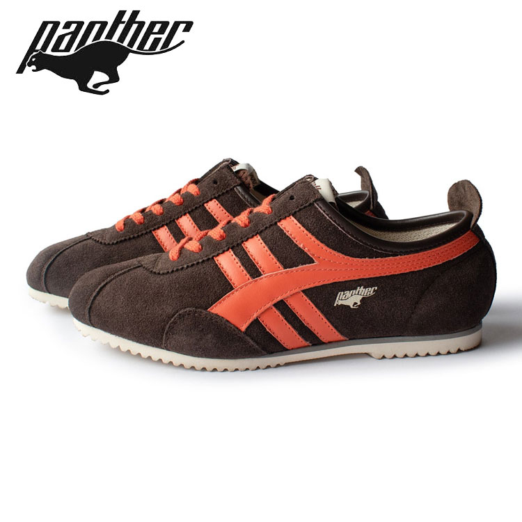 パンサー PANTHER GT DELUXE CHOCO/ORANGE PTJ0028-CHOCOO レディース シューズ