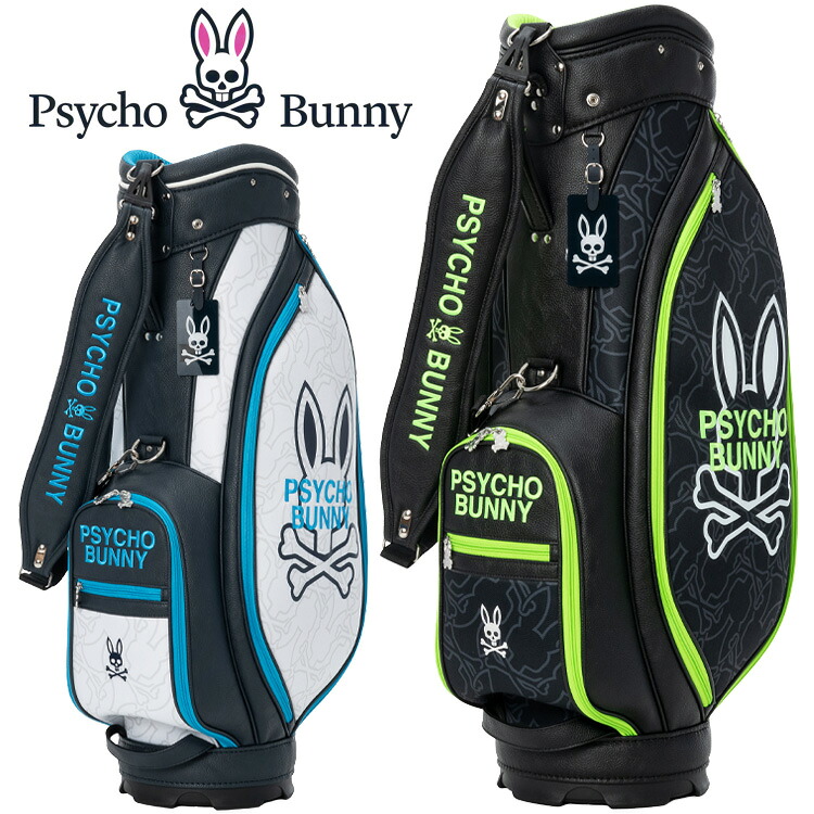 【お買い物マラソンMAX3,500円OFFクーポン発行中!!有効期間:4/14(火)20:00～4/17(金)09:59迄】サイコバニーゴルフ FLAGSHIP キャディバッグ 9型 PBMG6AC4 2026モデル 日本正規品 34,320円