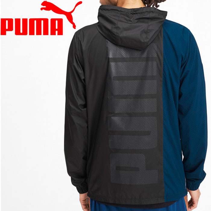 puma running hoodie