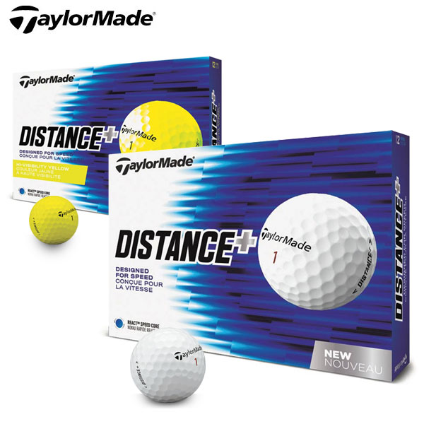 楽天市場 テーラーメイド ディスタンス プラス ゴルフボール 1ダース 12p Taylormade 18 Distance Usaモデル アネックススポーツ