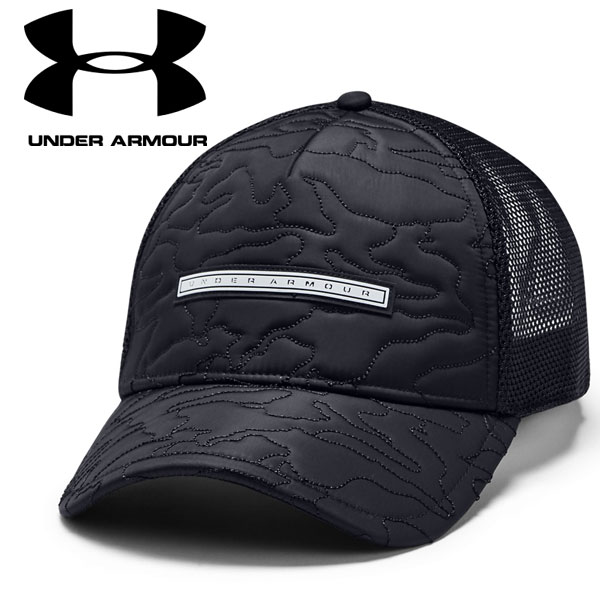 black under armour trucker hat