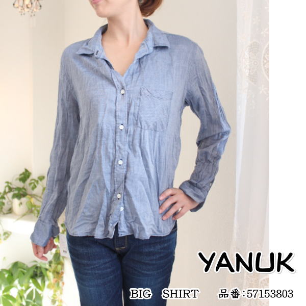 楽天市場 ヤヌーク セール Sale Off Yanuk ヤヌーク Big Shirt 送料無料 楽天カード分割 ｂｏｕｔｉｑｕｅ Annie