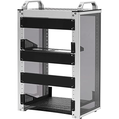 ち*る様 【美品】GeeekPi 8U サーバーキャビネットDeskPi　 T1 DeskPi RackMate T1 Rackmount, 10 Inch 8U Server Cabinet for