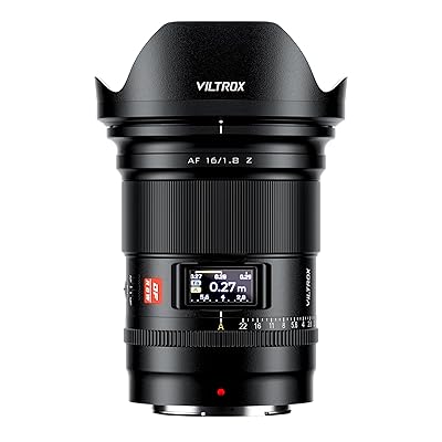 VILTROX AF 16粍 F1.8 Zマウント用 Nikon フルサイズ 超広角 取り替えっこ水晶体 液晶画面付き添い人 ニコン Z5 Z6 Z7 Z7ii Z8 Z8ii Z9 Zf Z30 Z50 Zfc などに相応う