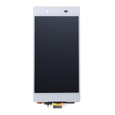 HJ Sony XPERIA Z3+ Z4 E6553 E6533取りつくろう用向こう正面ダイアログボックス（フロントガラスデジタイザ）タッチパネル Lcd液晶ダイアログボックス書き割りSO-03G/SOV31/402SO 相応う 取りつくろう物の具付き添い人 (白)