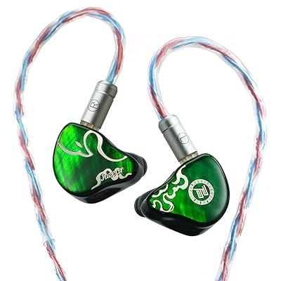 HiFiGo Juzear 鳴神Defiant イヤホン有線 インイヤーモニター ゲーミングイヤホン イヤモニ 3.5mm/4.4mm交換式プラグ（3BA + 1DD） HiFi音質 銀メッキ銅ケーブル 3ウェイ独立ダンパー設計 2-pin 0.78｜Annie Store