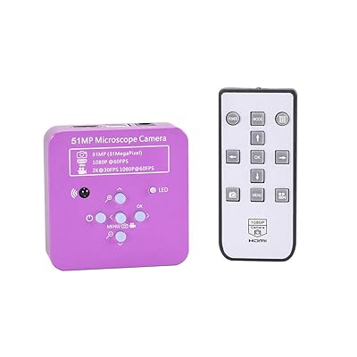 HAYEAR 51MP 1080P 60FPS HDMI 及び USB HD産業顕微鏡カメラUSB顕微鏡カメラ CSブラケット 工業カメラ、教育、研究、ジュエリー検定,PCB修理等適用|Annie Store