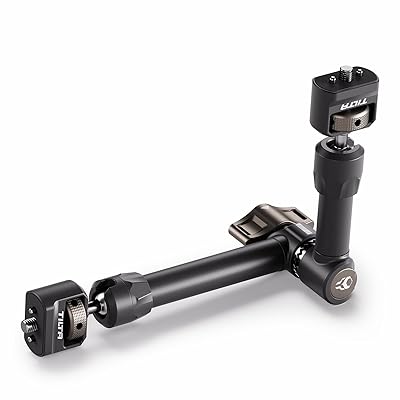 TILTA Pro アーティキュレーティングアーム、位置選定いの一番付き添い人1/4″-20螺旋釘2本付き添い人自然調整能力のあるボールジョイントマジックアーム、最大限度掛け目11英国ポンド TA-PAA2-B