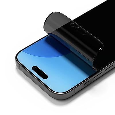RHINOSHIELD (ライノシールド) iPhone 16 Pro Max 相応う3D耐衝撃防御すること写真フィルムPRO - のぞき見押しとどめる｜耐衝撃性 耐傷性 静電気押しとどめる ブルーライトカット のぞき見押しとどめる お引き回し枠属する