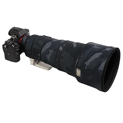ROLANPRO迷彩レンズカバー ソニー FE 300mm F2.8 GM OSS 対応 三層構造の防水望遠レンズカモフラージュカバーカラー: ダーク迷彩|Annie Store