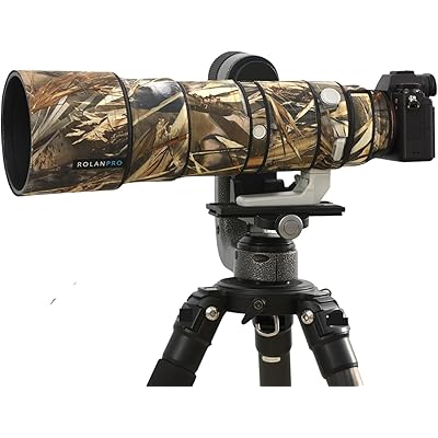 Rolanpro 迷彩レンズカバー Sony FE 200-600mm F5.6-6.3 G OSS レンズ保護スリーブケース-#39 リードB 防水|Annie Store