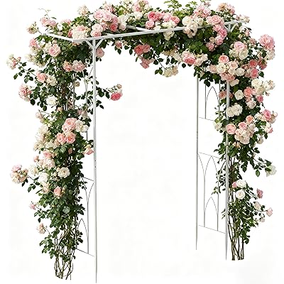 Susire あずま屋 庭園アーチ形 薔薇 お花アーチ形 精神的な統合一揃いの道具 ぶどう棚 diy 一揃いの道具 藤棚 幅200珊 花・ガーデン・DIY-ガーデンファニチャー