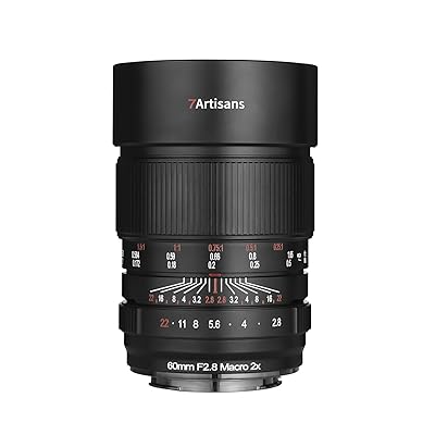 7artisans 60粍 F2.8 MACRO 2X マクロカメラレンズ 盛りだくさんひな形 水晶体 マニュアルフォーカスレンズ 大差しわたし 虫けら・花の映画化 Eマウント写真機5000 A5100 A6000 A6100 A6300 A6400 A6500