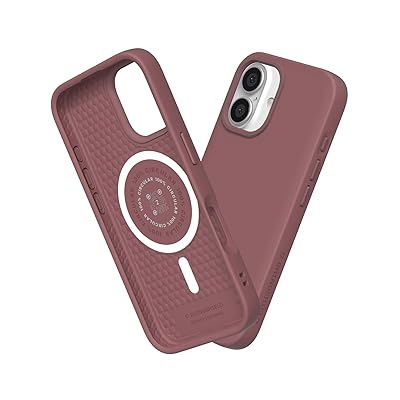 RHINOSHIELD [iPhone 16 Plus] SolidSuit 入れもの MagSafe相応う 耐衝・腺 米軍MIL標準尺度 ぼうぜん自失吸いあげる 傷 指紋 押しとどめる 薄型 軽さ SGS公証 - ディープモーヴ
