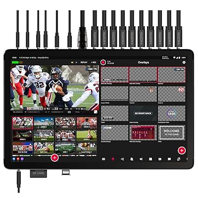 YoloLiv YoloBox Extreme、オールインワン4Kライブビデオストリーミング備品、8つのHDMIインプット、Facebook、YouTube、NDI、RTMP、SRT相応うのスイッチャー、エンコーダー、リコーダー、管する