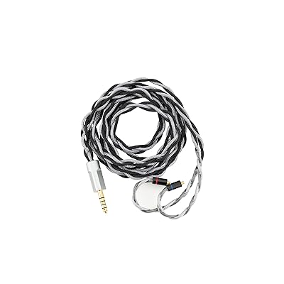 Moondrop ?海 - Atami イヤホン リケーブル 4.4mm MMCX Litz構造特選単結晶銅+特別高純度銀錫合金 イヤホンアップグレードケーブル 耐久性 高強度編組素材 着脱式｜Annie Store