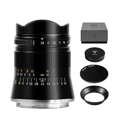 TTArtisan 銘匠光学 21粍 F1.5 Zマウント 広角の 大差しわたし 写真機水晶体 全幅手動興味の中心水晶体 ニコンZfc、 Z6、Z7、Z50、Z5、Z6II、Z7IIに相応う (for Nikon Z, 黒)