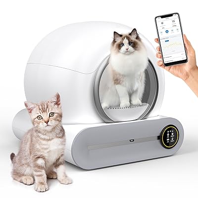 Snowon猫用自動小銃室内用便器 キャットトイレ 大・中・小型猫相応う 多頭飼い向け新型全自動小銃猫室内用便器 万有引力検出器積み上げる 静音 自動小銃猫室内用便器 消臭 除菌 猫砂自動小銃洗い濯ぎ 猫砂飛び散り押しとどめる 手間を省けられる自動小銃猫室内用便器 日本語取りまわし明らかにする書付き添い人 役立つこと十分な量な専門職スマホ