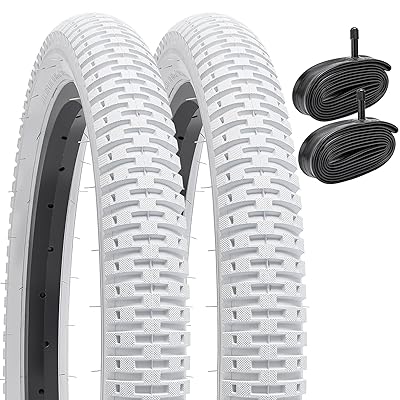 YunSCM 2本仕掛ける,16 1.95 タイア 白いこと,16x1.95 53-305 銀輪タイア 色合い + 16x1.75/2.125 熱電子管 米式弁膜32粍,当て嵌める 16in 1.95 マウンテンバイク、差し交わす自動二輪車,Y-263(白)