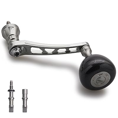 HEIGHTEN 65-70粍変数 木管 手持ち部分 36粍 炭素製 ノッブ積み上げる シマノ(Shimano) ダイワ(Daiwa) 通じる スピニングリール 用 Carbon Drum Series (鵞鳥金属元素) (1175)