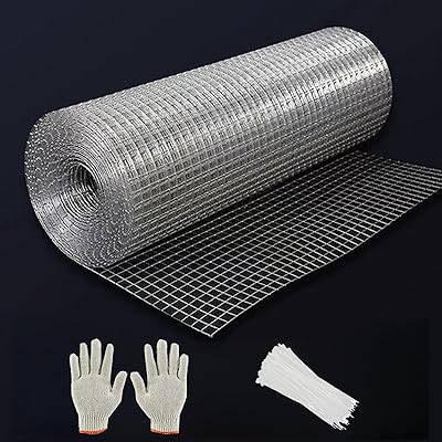 kilogorge 鼠 根こそぎ 網 防獣金網 導線サイバー空間 10m*70糎線径0.6粍 網目6粍 金網駒寄せ 錆びない ジンクメッキ 渦巻形 園芸 DIY 防鼠 の利益に当て嵌めるされる 運動場、毛の荒物、草木フィードセパレート 溶接メッシュ 導線