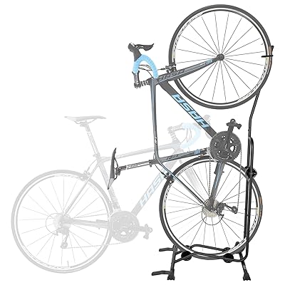 サイクリングディール アップライトバイクスタンド - プレミアム品質の縦・横調節可能な自｜Annie Store