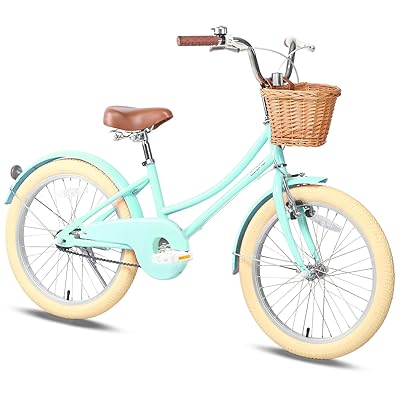 【Glerc】Little Molly 女の子子供用自転車 可愛いキッズバイク 乗り練習 低学年 幼児 貼り紙DIY ｜Annie Store