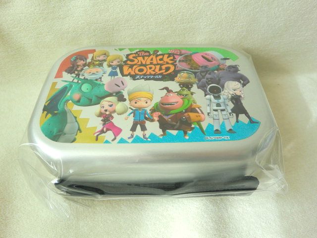 スナックワールド　Snack world 　入園入学　（ランチ・入園入学）アルミランチ　四角　宅配便配送 セール！画像