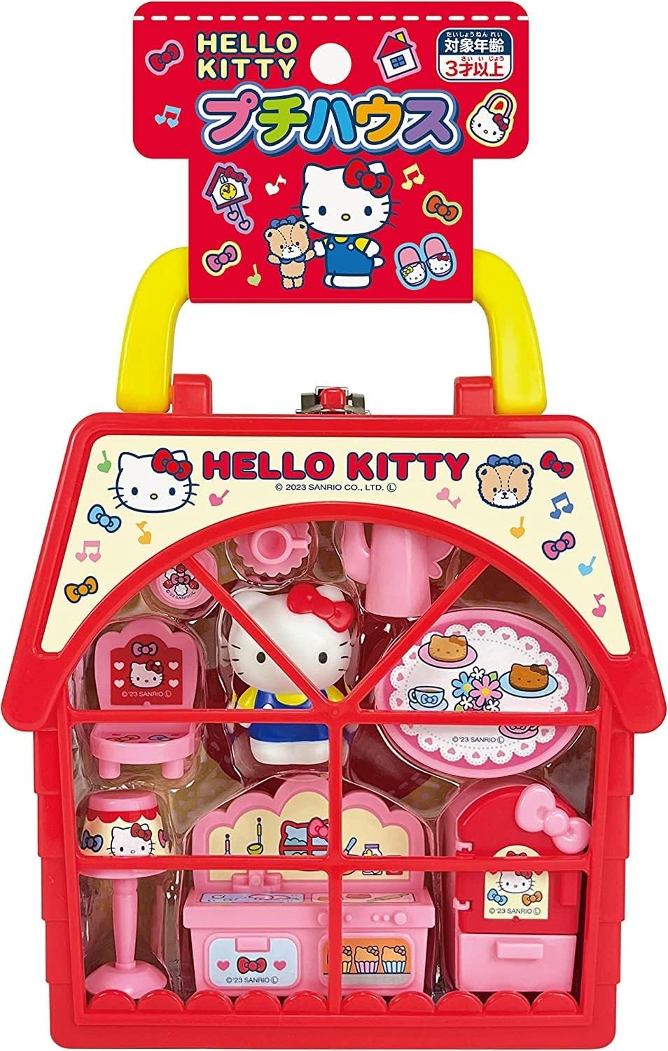 キティちゃん　フレンズシリーズ11個セット 楽天市場】ハローキティ 小物セット（ぴたっとふれんずミニ
