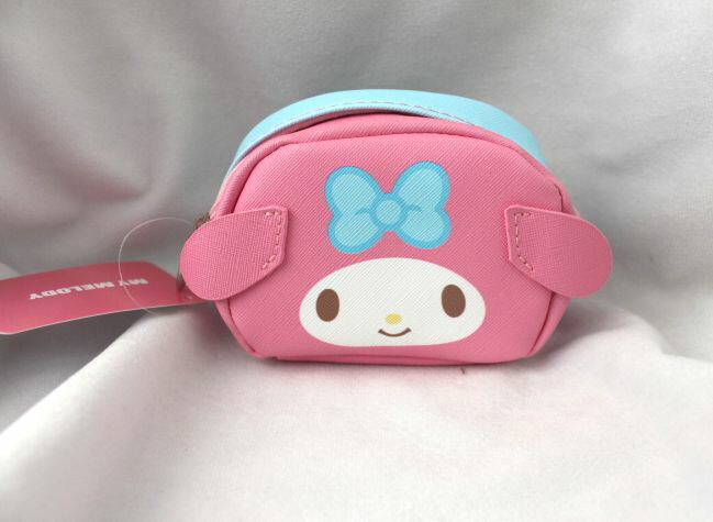 楽天市場】マイメロディ フェイス形ポーチ ポーチ 白いちごのティー