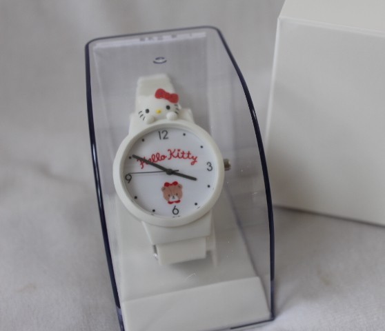楽天市場】ハローキティ 35周年 腕時計 セラミック SS クオーツ