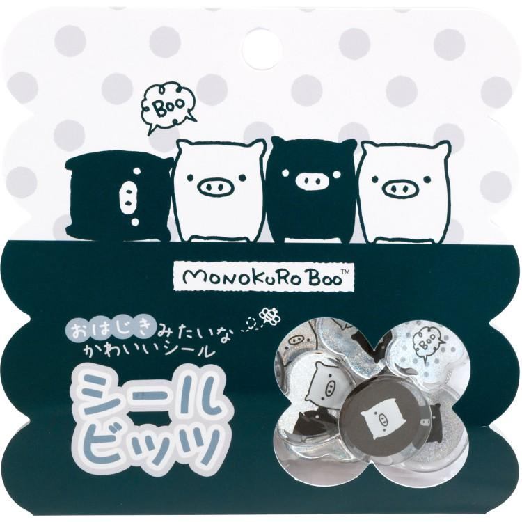 みぽらんスージーズーシールセット 楽天市場】シール MoNoKuRo Boo シールビッツ おはじき モノクロ