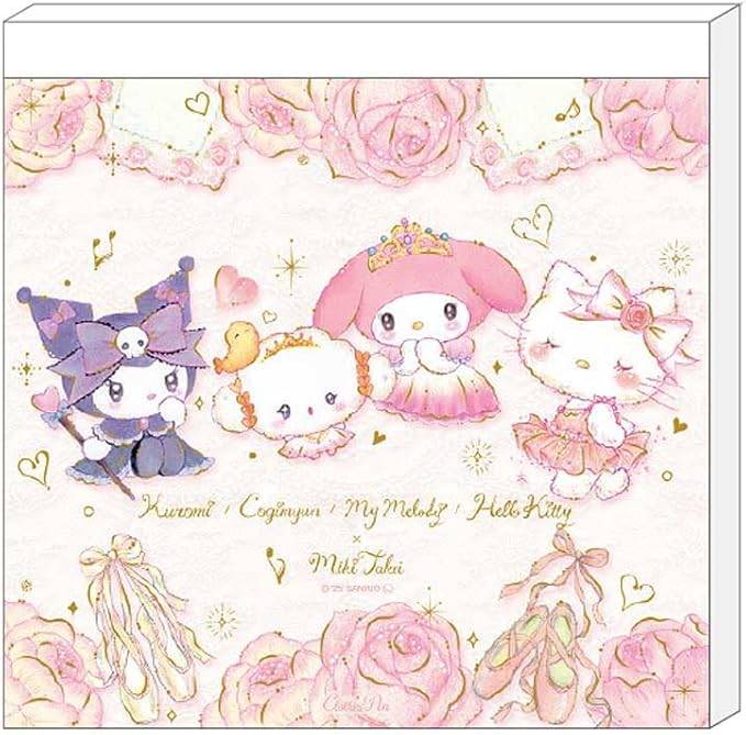 楽天市場】クローズピン スクエアメモパッド サンリオキャラクターズ