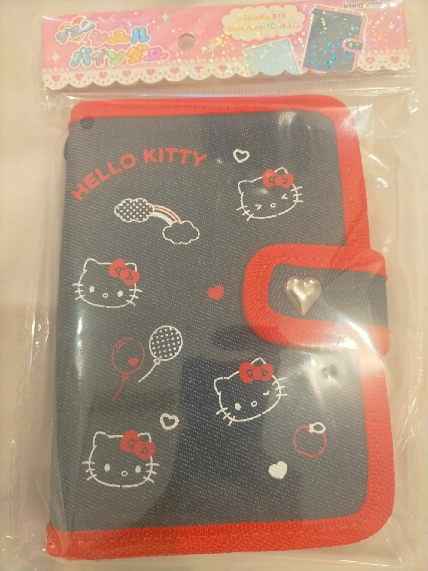 楽天市場】サンリオキャラクターズ バインダー(デニムワッペン) 236420