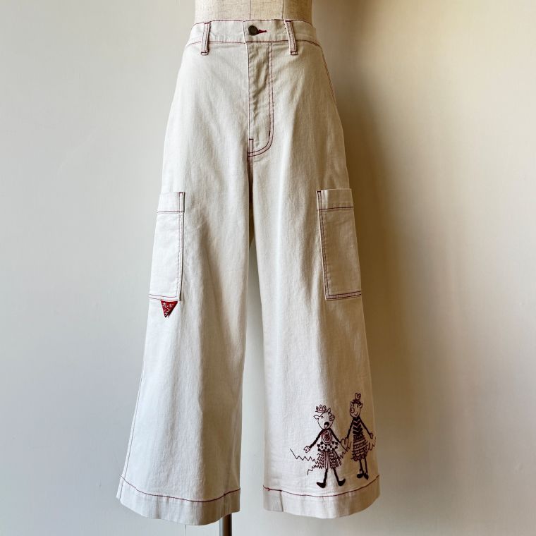 みんなが待ってた！＼再入荷待ち／人気ランキング 楽天市場】アルベロベロ(Alberobello)オレボレブラぶたさん刺繍 パンツ