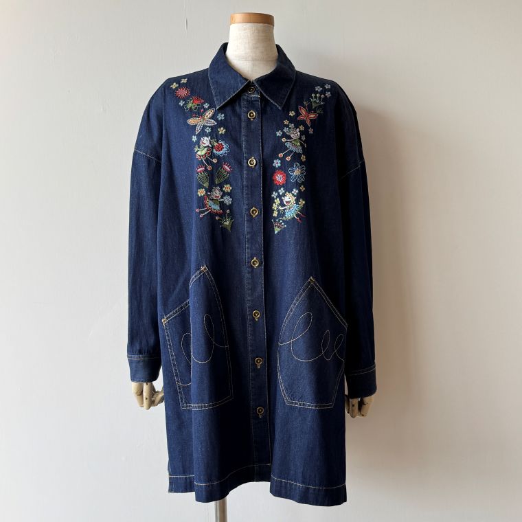 6/10まで! Alberobelloアルベロベロ ぶたさん刺繍入りチュニック 楽天