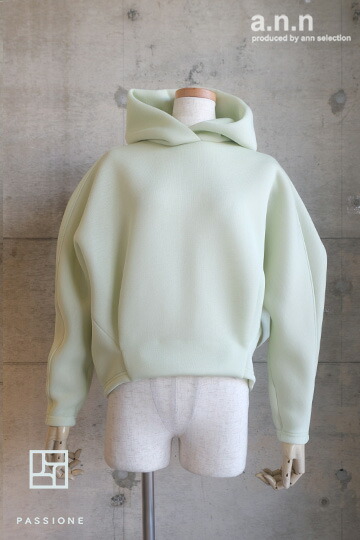 パシオーネ(PASSIONE) シアーダンボール パーカー（グリーン） 【2026 SPRING SUMMER COLLECTION】 送料無料 15,246円