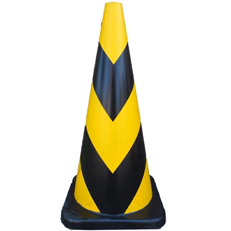 楽天市場】ラバーコーン・無反射・4.2kg・700mm（黄/黒・無反射