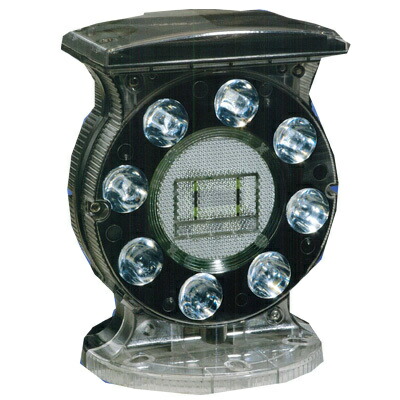 ソーラー式LED回転させる灯