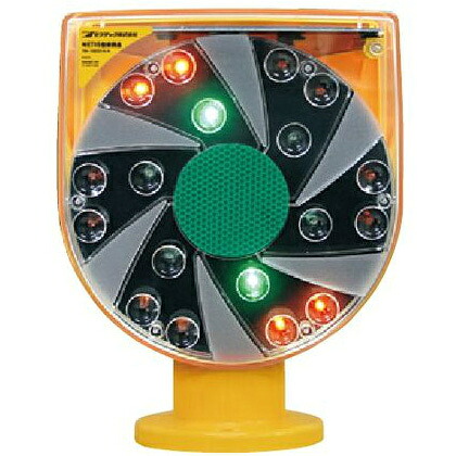 ソーラーLED回転灯（昼夜点灯可能・マーカーライトecoAG）｜安全・防災・衛生用品店