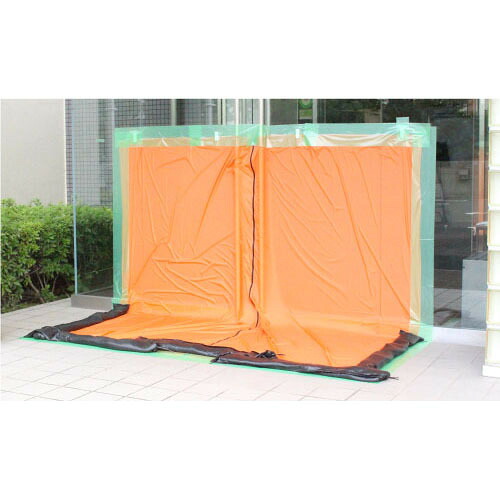 止水居敷きW・600mm×2,300mm×2枚・SUS一皿別売（開口部扉専用/サンラップ）