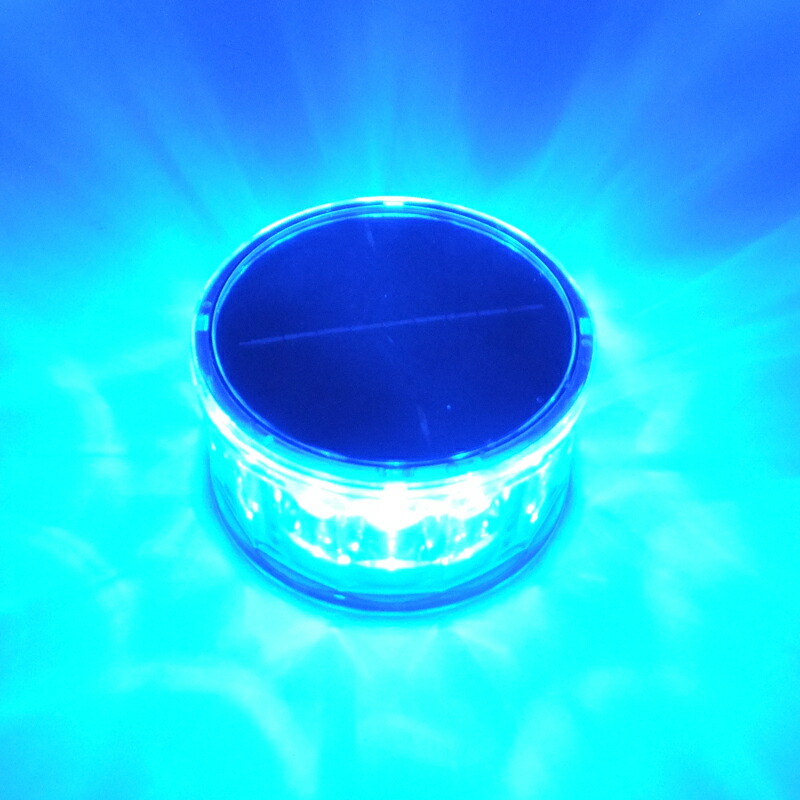 ソーラーLED言いきかせる灯・青発しる・5行動様式発しる（豪然たる磁石付）