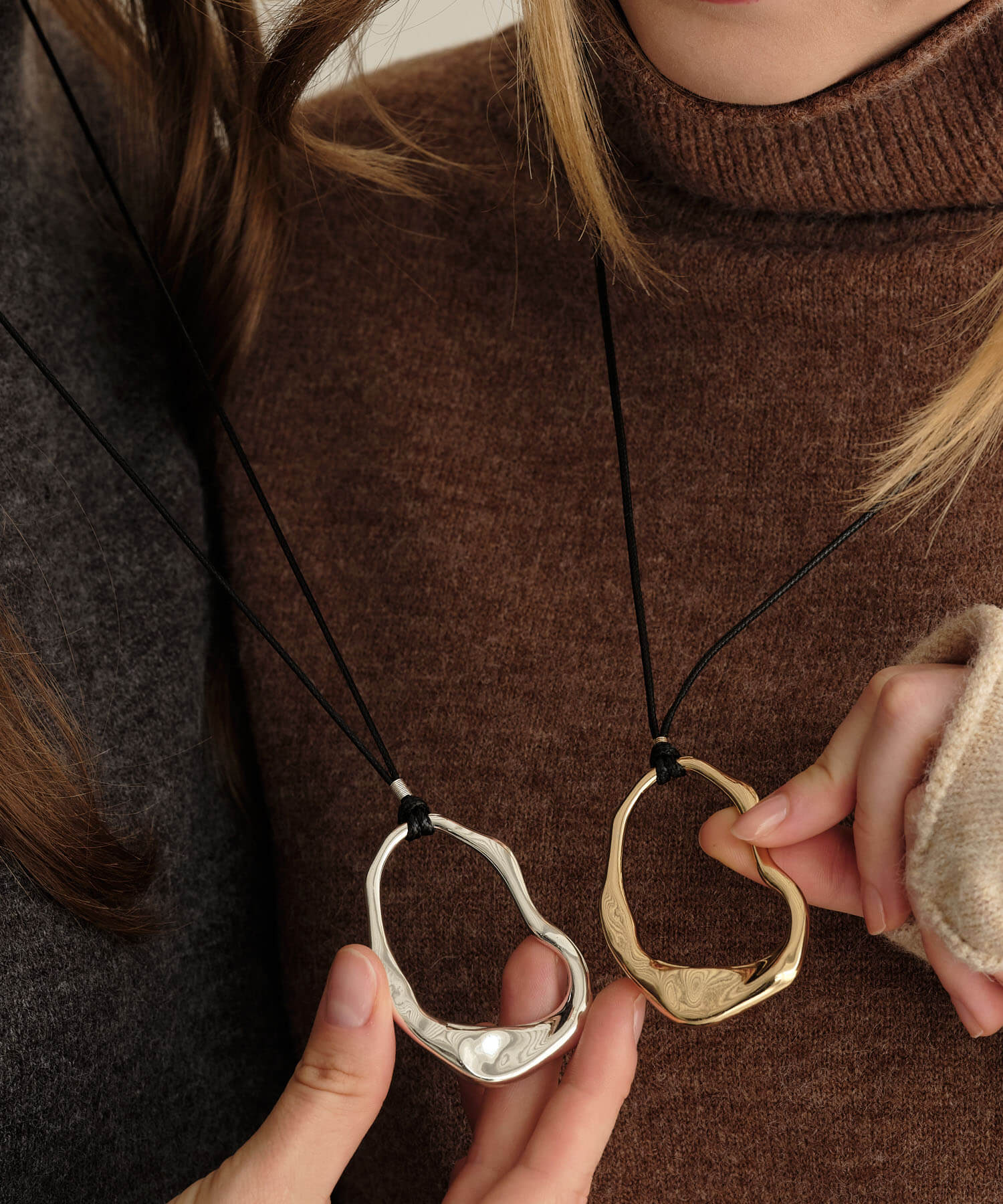 ニュアンスコードネックレス【レディース アクセサリー ジュエリー