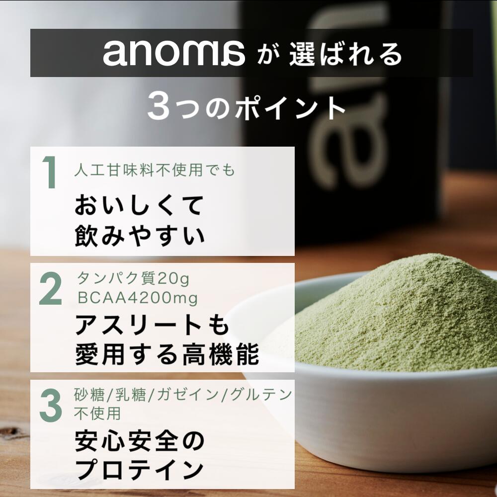 レビュー記載でプレゼント】 植物性プロテイン anoma アノマプロテイン