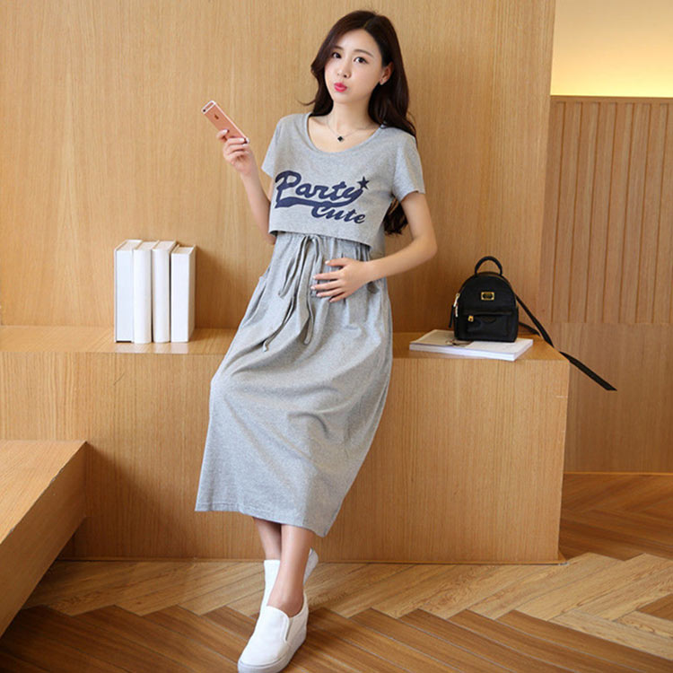 今だけ限定15 Offクーポン発行中 春夏 半袖 ロング 産後 ミディ丈 マタニティワンピース 産前 マタニティ シルエット 調整可 授乳服 授乳口付き マキシ ミモレ丈 妊婦服 夏 シンプル ワンピース Whitesforracialequity Org