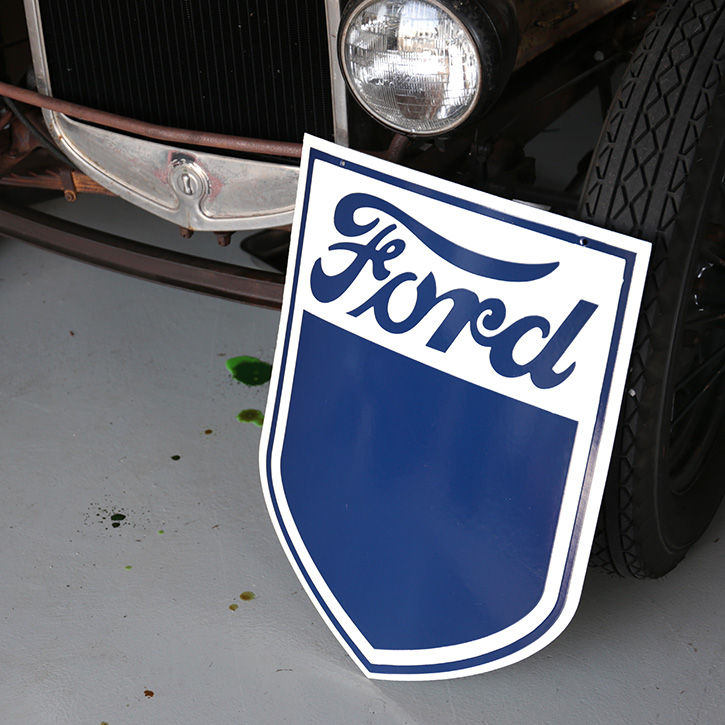 フォード　ford 看板　ガレージ　世田谷ベース　インテリア　雑貨　アメカジ